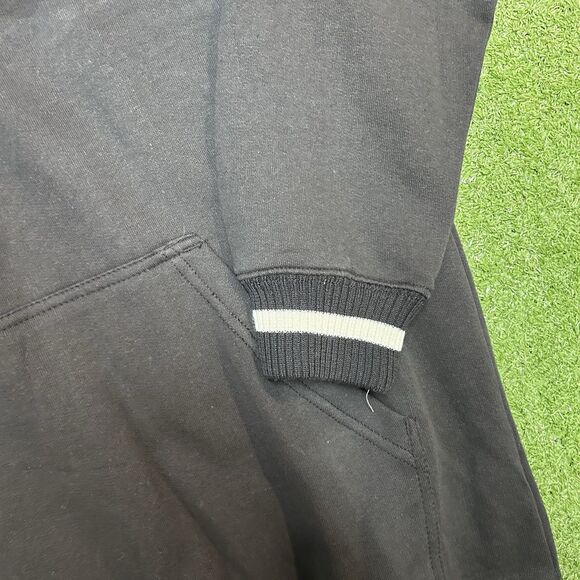 Detroit Lions Mitchell & Ness Black Hoodie Sweatshirt Men's Size Medium NWT $130 - Picture 5 of 8